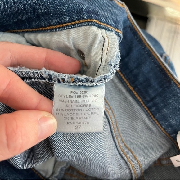 RE/DONE x REVOLVE High Rise Ankle Crop Skinny Jeans - Picture 12 of 13